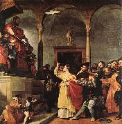 Lorenzo Lotto St Lucy before the Judge USA oil painting artist